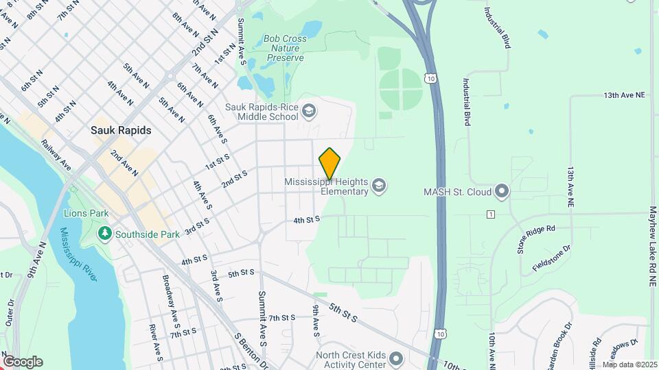 901 3rd St S Map and Location Details