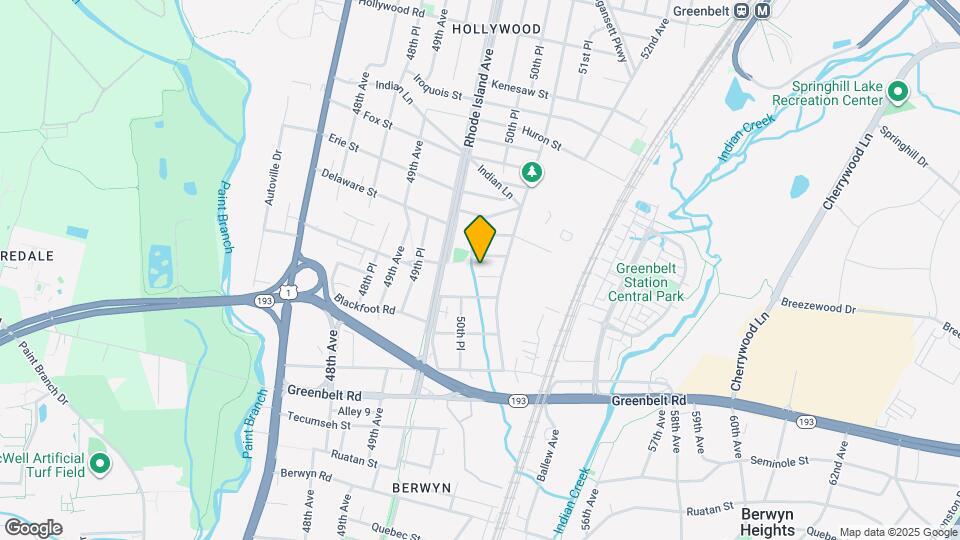 5006 Cherokee St Map and Location Details