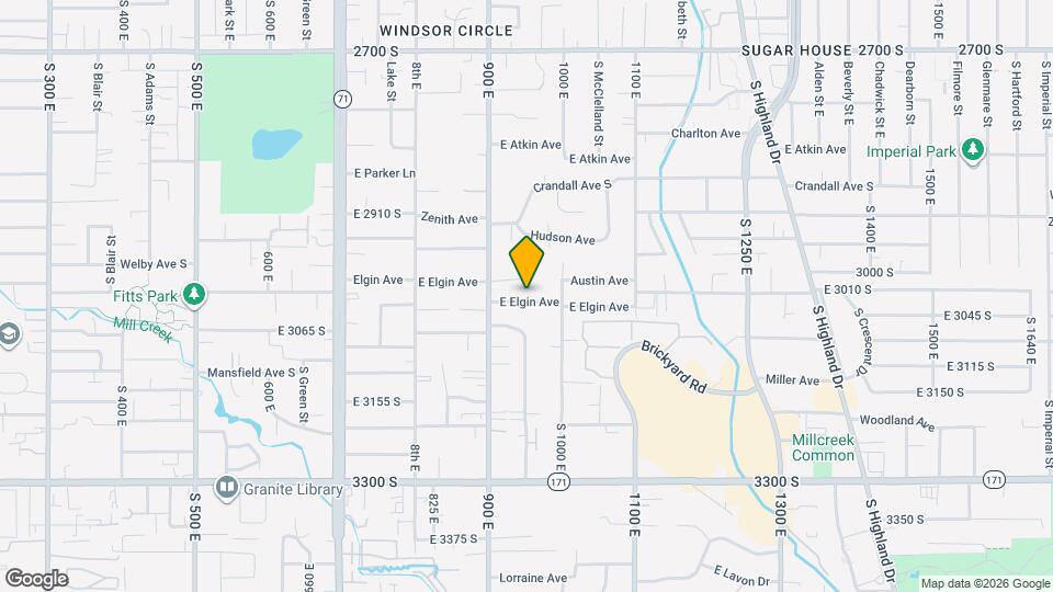 945 E Elgin Ave Map and Location Details