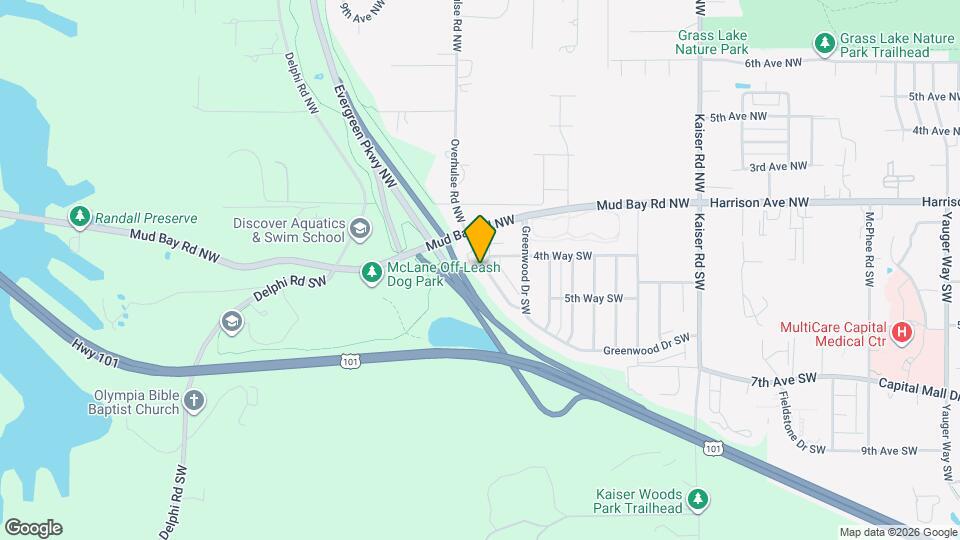 5025 Woodbine Dr Map and Location Details