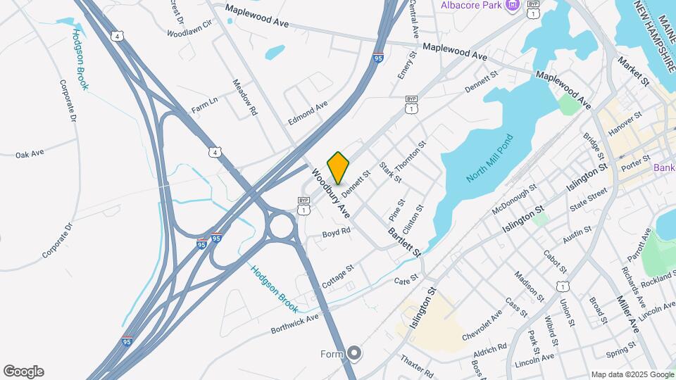 677 Dennett St Map and Location Details