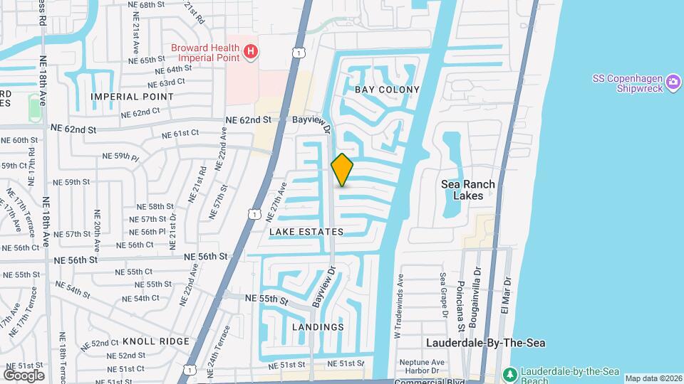 3010 NE 58th St Map and Location Details