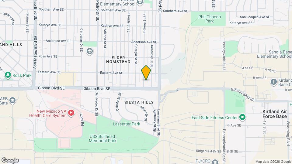 1124 Indiana St SE Map and Location Details