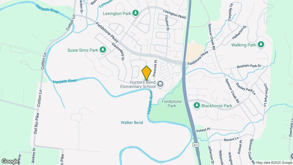 7027 Penbrook Dr Map and Location Details