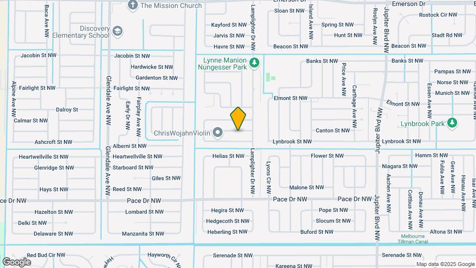 1250 Helliwell St NW Map and Location Details
