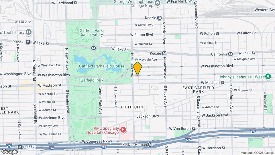 3343 W Warren Blvd Map and Location Details