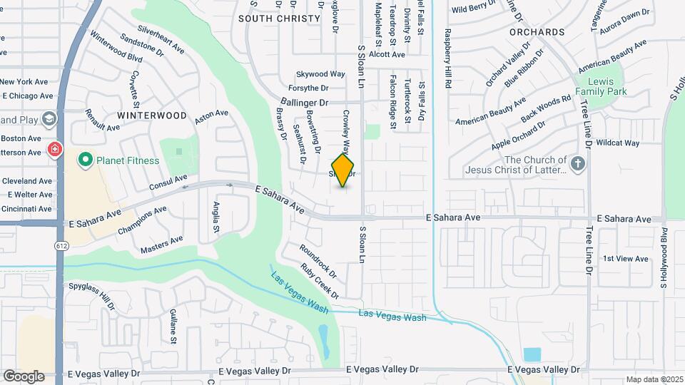 2371 Crowley Way Map and Location Details