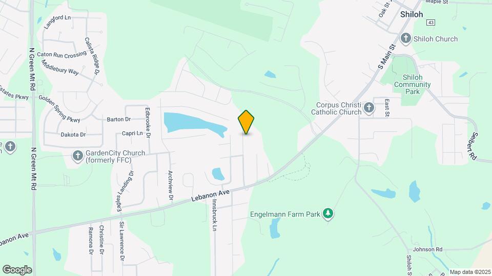 117 Twin Oaks Dr Map and Location Details