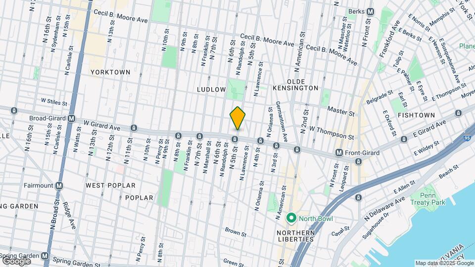 1219 N 5th St Mapa y Detalles de la Ubicación