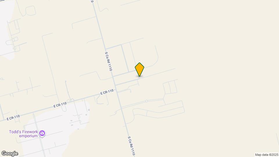 8425 E County Rd 110 Map and Location Details