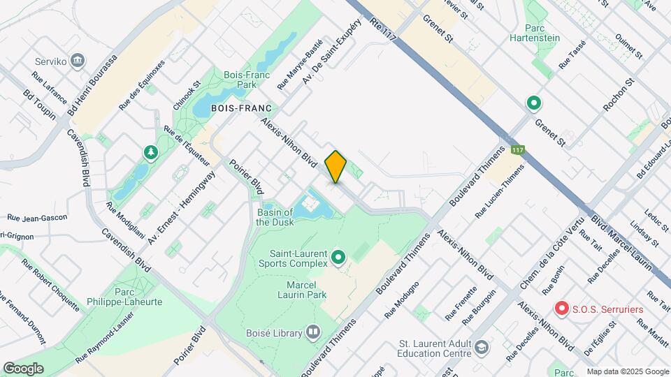 1644 Alexis-Nihon Boul Map and Location Details