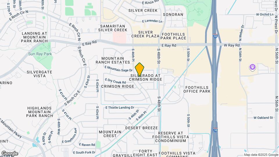 4623 E Desert Wind Dr. Map and Location Details