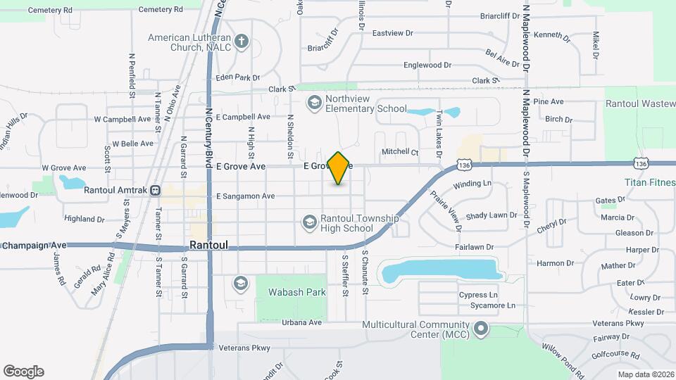 719 E Sangamon Ave Map and Location Details