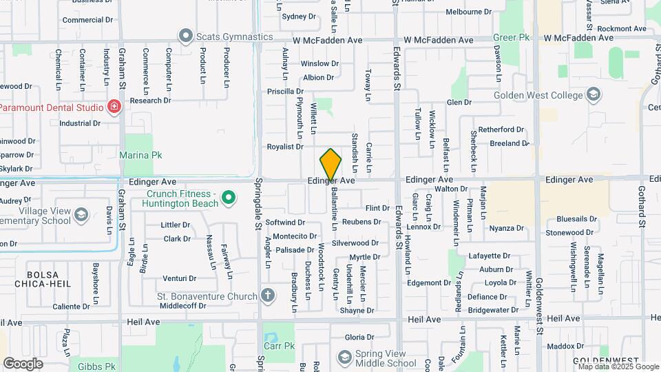 16001 Ballantine Ln Map and Location Details