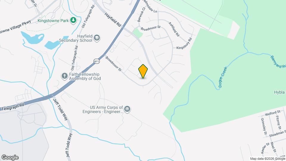 5711 Shropshire Ct Map and Location Details