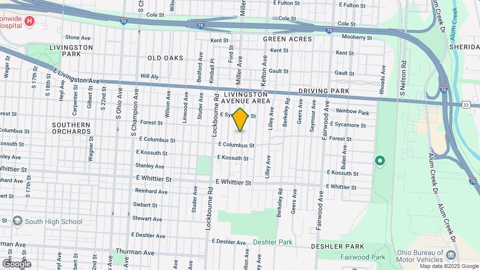 977 Ellsworth Ave Map and Location Details