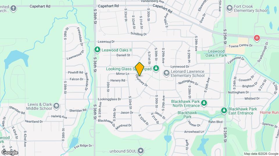 13203 Courtney Dr Map and Location Details