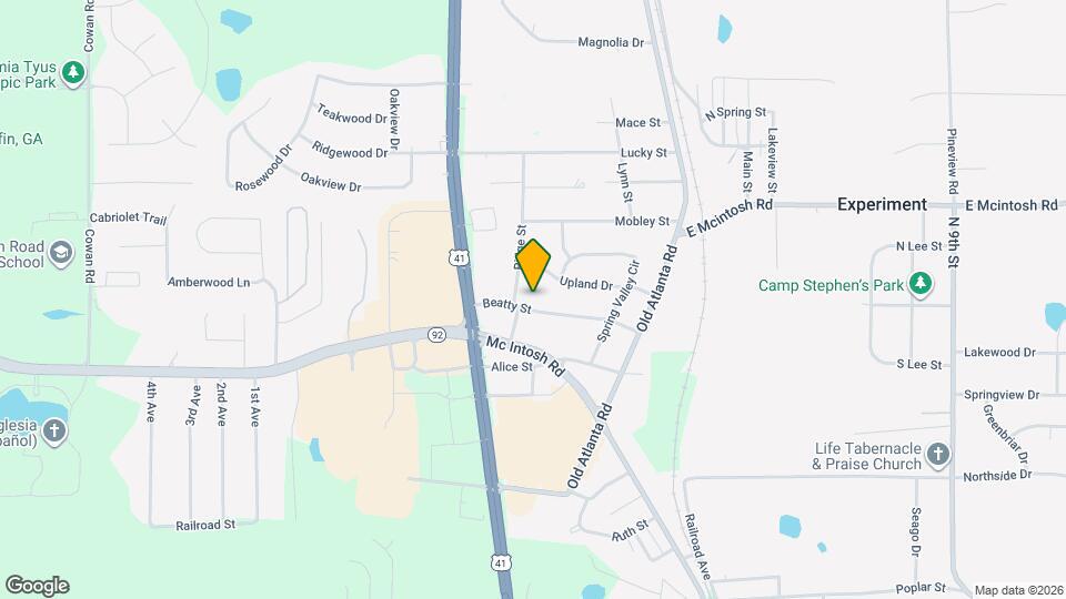 1463 Beatty St Map and Location Details