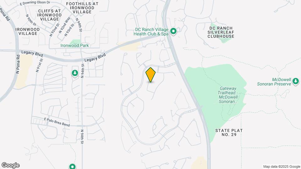 18127 N 98th Way Map and Location Details