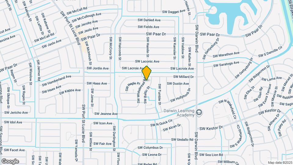 4209 SW Whitebread Rd Map and Location Details