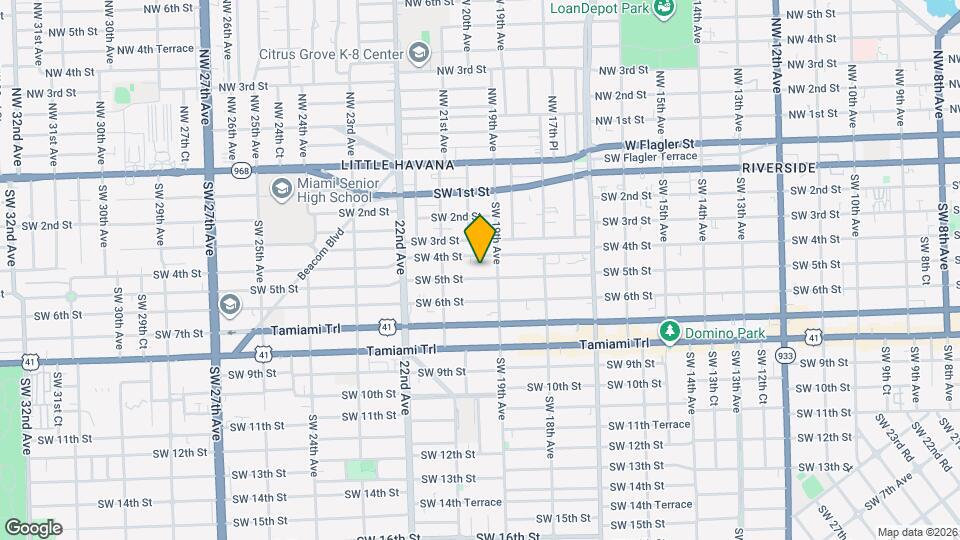 1939 SW 5th St Map and Location Details