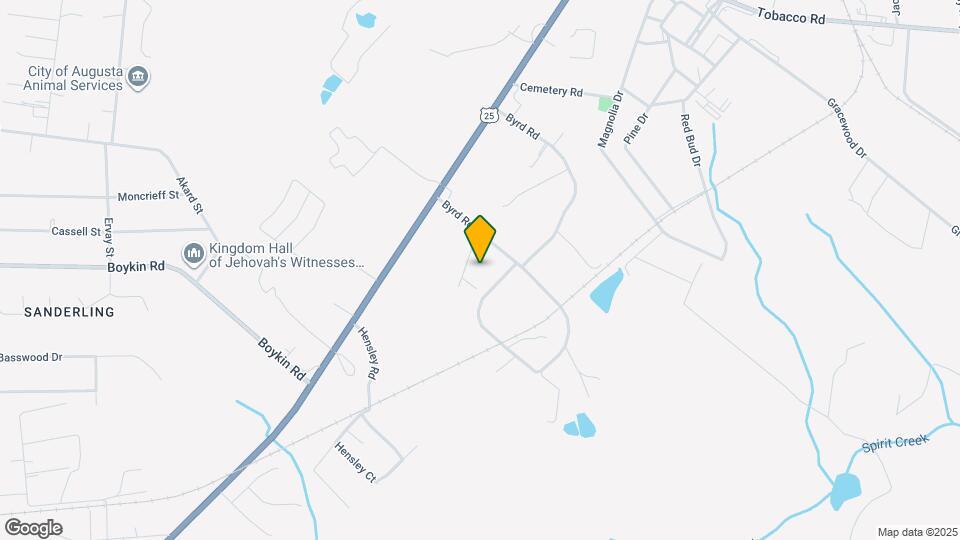 3721 Byrd Rd Map and Location Details