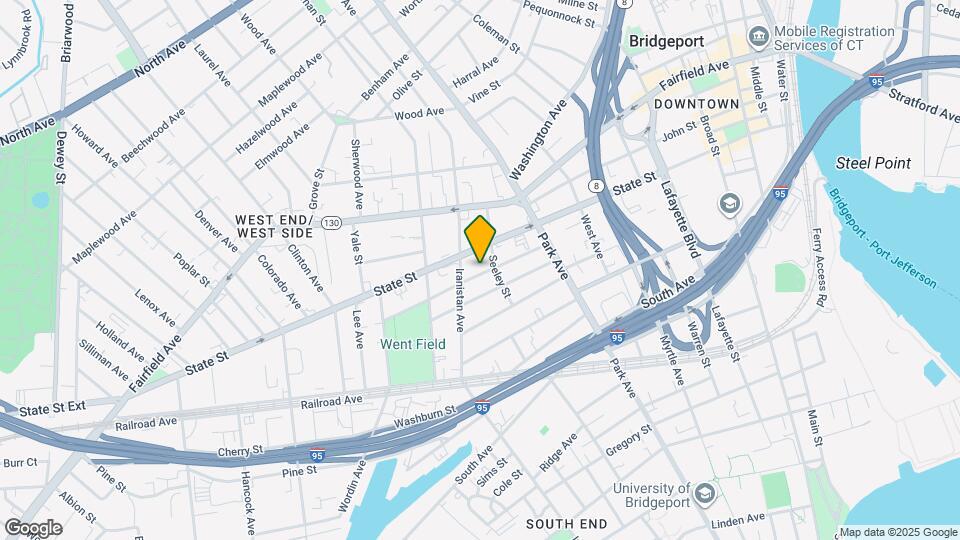 164 Hanover St, Unit 2nd floor Map and Location Details