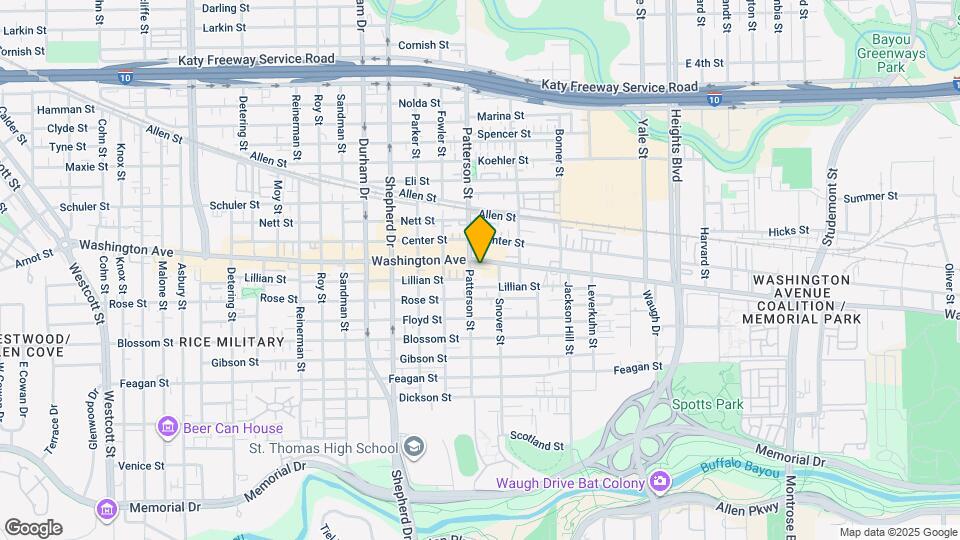 956 Patterson St Map and Location Details
