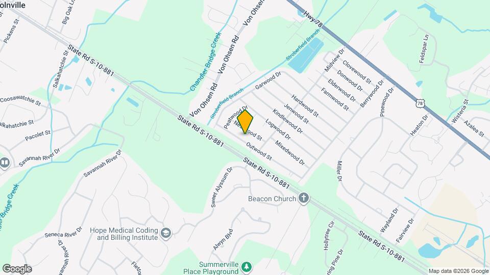 4508 Outwood Dr Map and Location Details