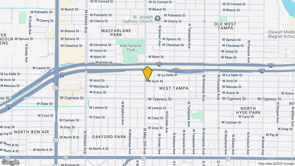 3014 W Arch St Map and Location Details