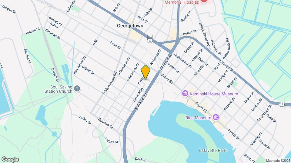 1415 Winyah St Map and Location Details