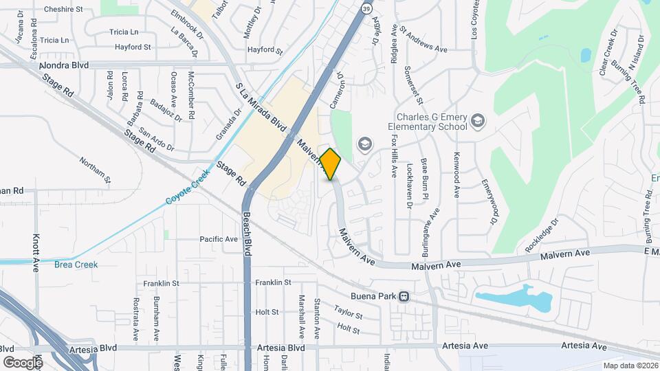 Fountain Park Apartments Map and Location Details