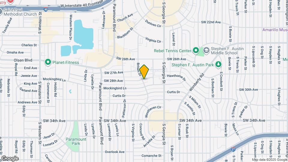 2813 SW 28th Ave Map and Location Details