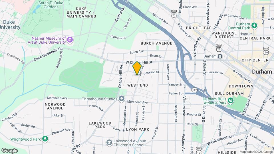 808 Kent St Map and Location Details