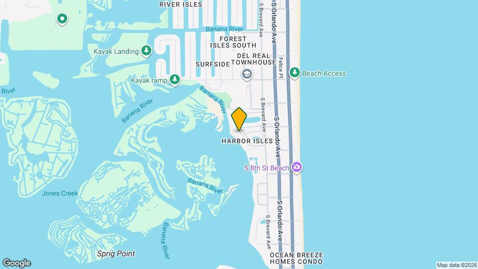 630 S Brevard Ave Map and Location Details