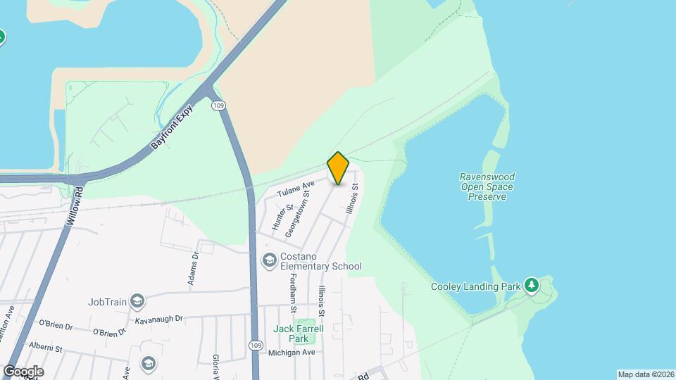 2864 Fordham St Map and Location Details