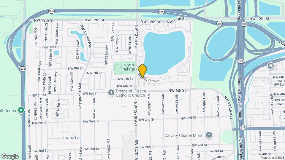 722 NW 125th Ct Map and Location Details