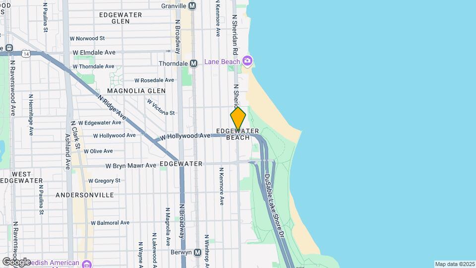 5701 N Sheridan Rd, Unit 26D Map and Location Details