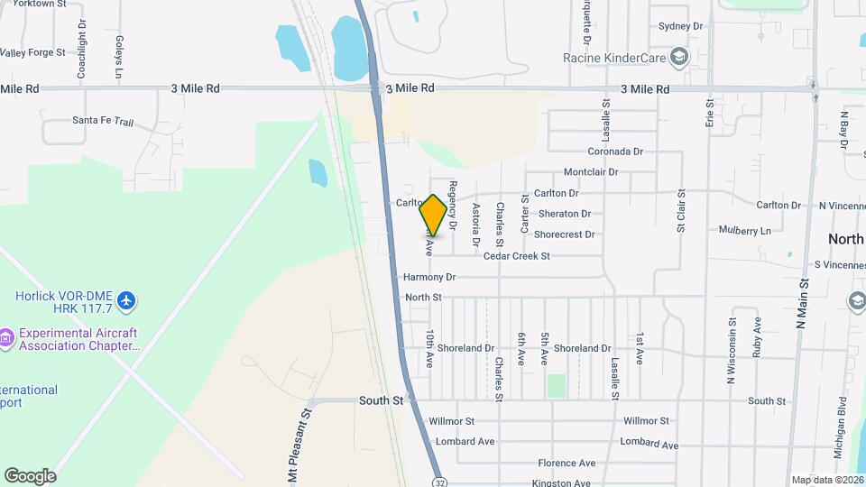 3613 10th Ave, Unit 3613 10th Avenue, Racine Mapa y Detalles de la Ubicación