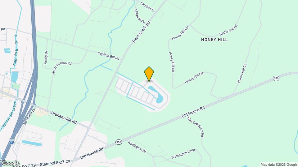 324 Ridgeland Lakes Drive Map and Location Details