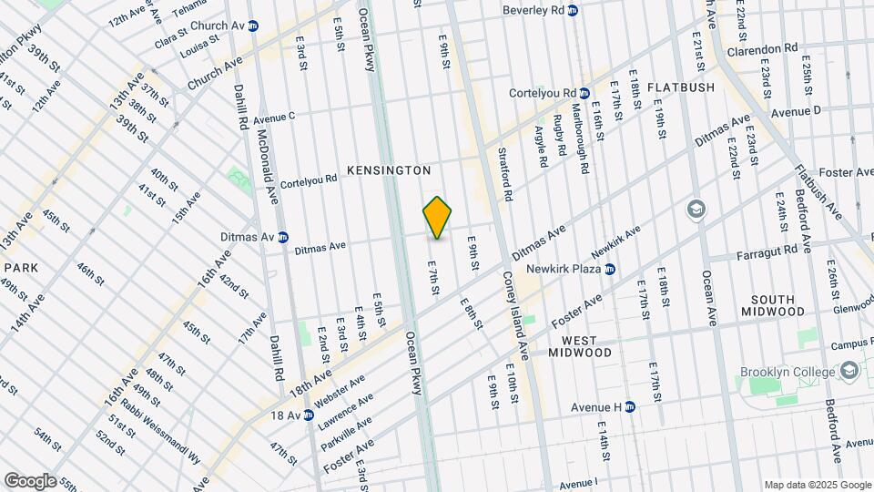 651 E 7th St Mapa y Detalles de la Ubicación