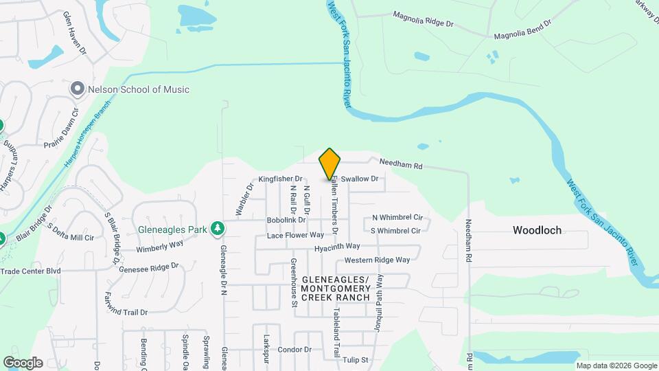 16746 Fallen Timbers Dr Map and Location Details