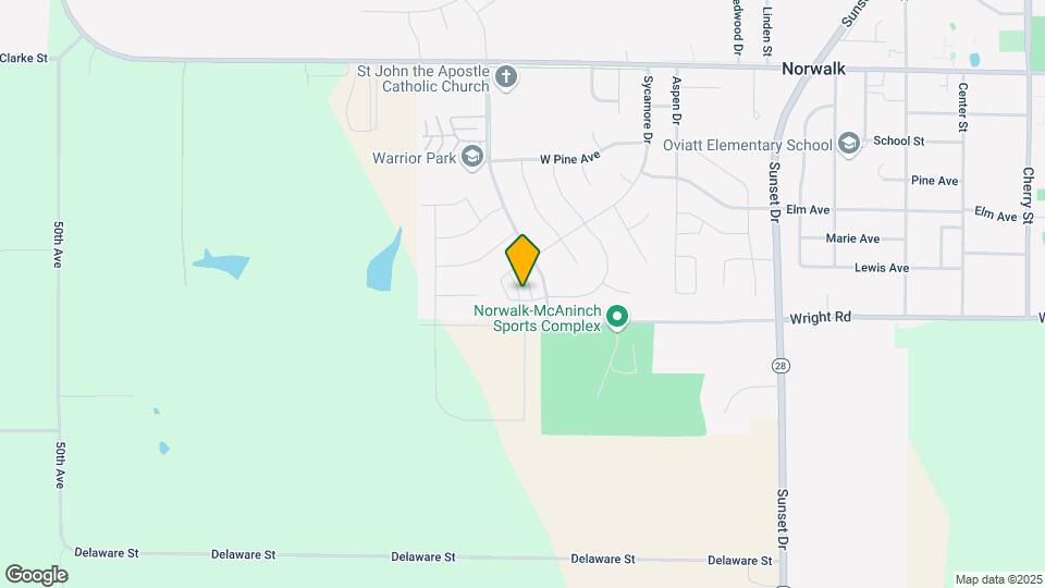 204 Burr Oak Ct Map and Location Details
