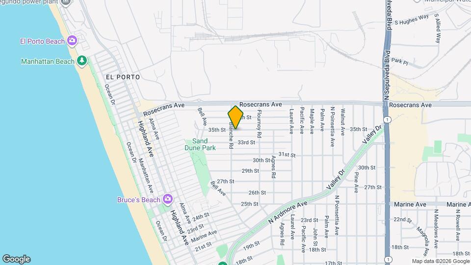 608 35th St Map and Location Details