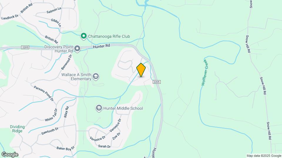 5555 Crooked Creek Dr Map and Location Details