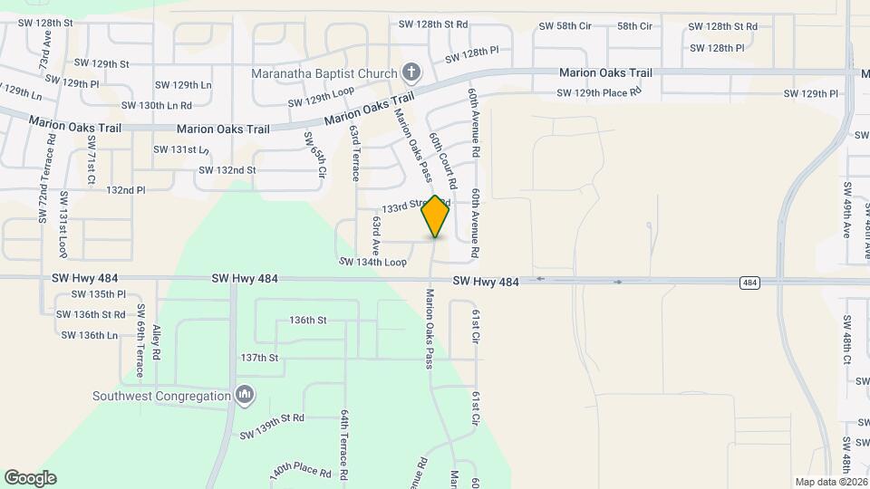 187 Marion Oaks Pass Map and Location Details