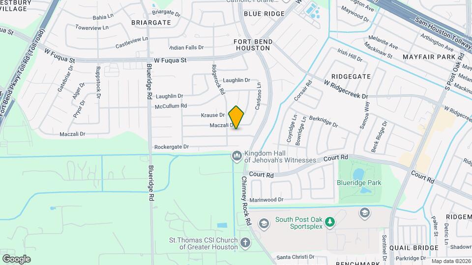 6630 Trigate Dr Map and Location Details