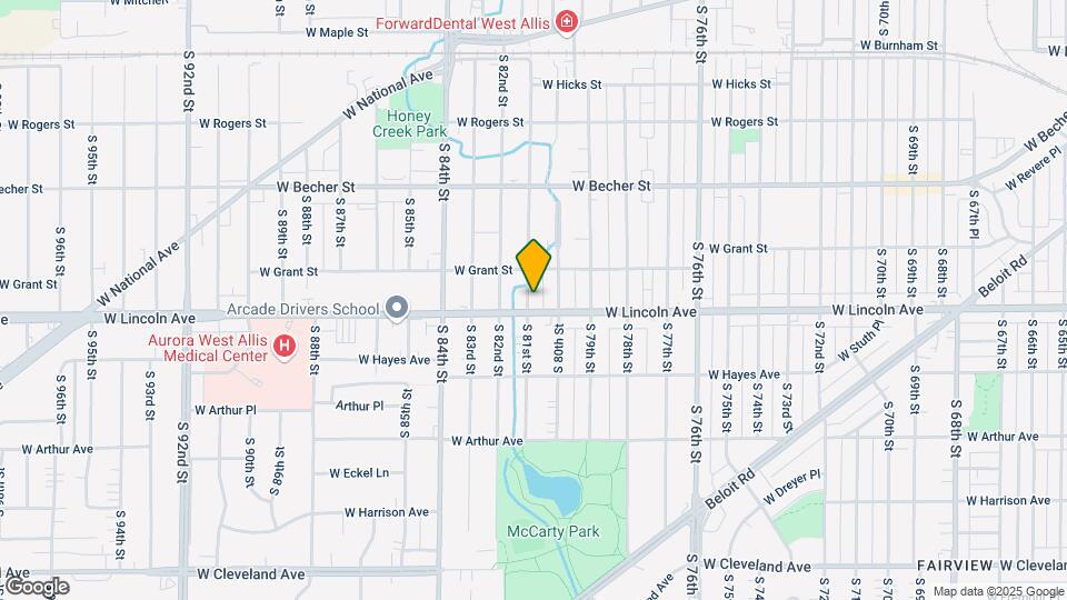 2234 S 81st St Map and Location Details