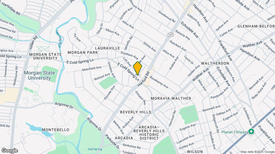 2922 E Cold Spring Ln, Unit 2 Map and Location Details