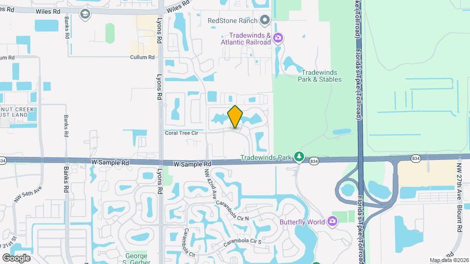 3846 Coral Tree Cir, Unit #3846 Mapa y Detalles de la Ubicación